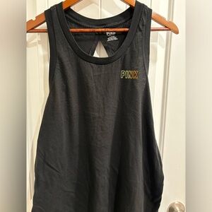 Pink racer back tank